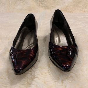 Stuart Weitzman Tortoise Shell Wedges